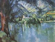 Paul Cezanne The Lac d'Annecy oil painting artist